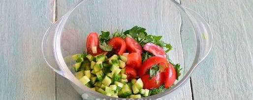 Шаг 4: средиземноморской окрошки