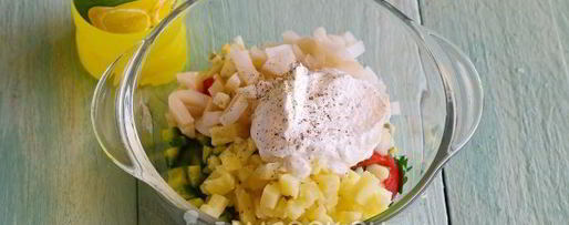 Шаг 10: средиземноморской окрошки