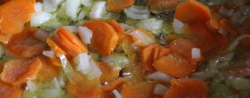 Шаг 1: куриного супа с осенними овощами