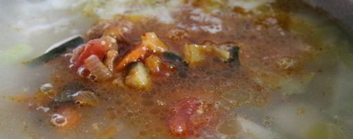 Шаг 7: куриного супа с осенними овощами