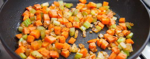 Шаг 4: легкого куриного супа с овощами