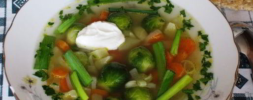 Шаг 5: легкого овощной супчик