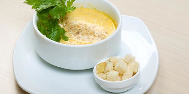 Рецепт лукового овощной крем-суп