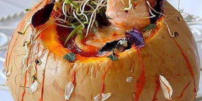 Рецепт минестроне с рыбой и спагетти