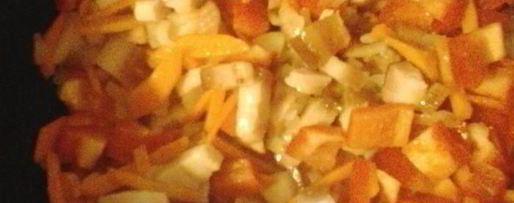 Шаг 2: минестроне с тыквой