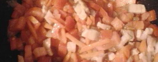 Шаг 3: минестроне с тыквой