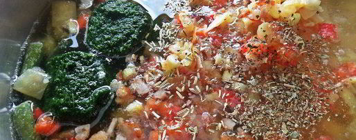 Шаг 15: минестроне традиционный