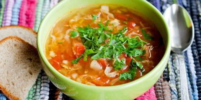 Рецепт овощного боннского супа с имбирем