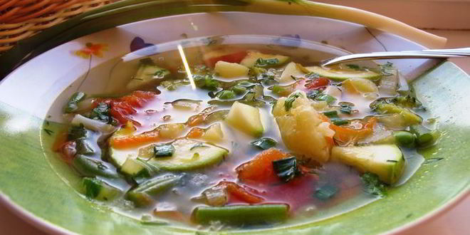 Рецепт овощного диетического супа