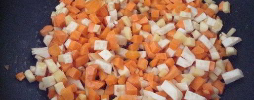 Шаг 1: овощного крема-супа с имбирем