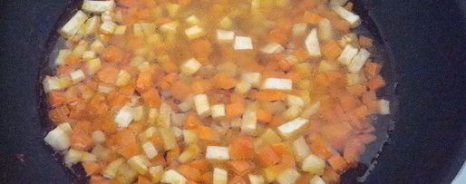 Шаг 2: овощного крема-супа с имбирем