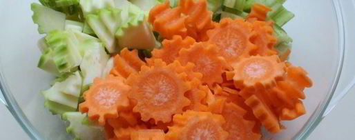 Шаг 1: овощного, летнего супчика с томатно-чесночными гренками