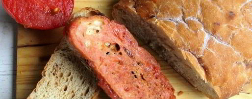 Шаг 4: овощного, летнего супчика с томатно-чесночными гренками