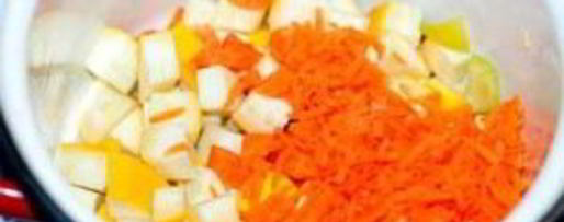 Шаг 1: овощного мисо-супа