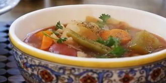 Рецепт овощного супа для похудения