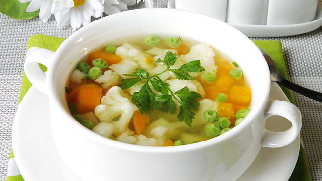 Рецепт Овощного супа классического