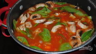 Рецепт Овощного супа Минестроне