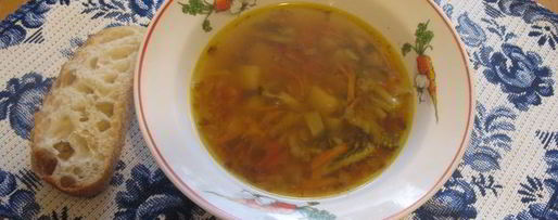 Шаг 6: овощного супа с брокколи