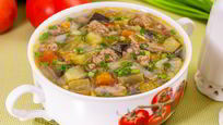 Рецепт Овощного супа с фаршем