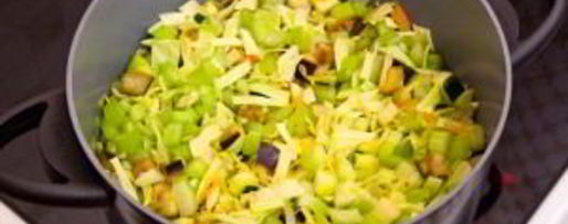 Шаг 12: овощного супа с фаршем