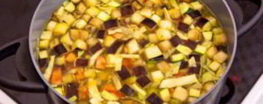 Шаг 14: овощного супа с фаршем