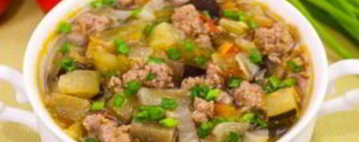 Шаг 16: овощного супа с фаршем