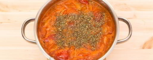 Шаг 14: овощного супа с фасолью и макаронами