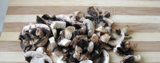 Шаг 7: овощного супа с грибами