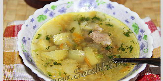 Рецепт овощного супа с индейкой