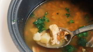 Рецепт Овощного супа с курицей в мультиварке