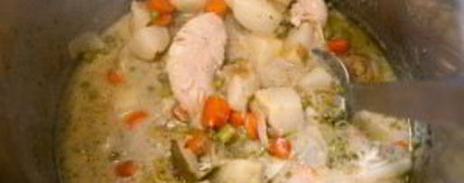 Шаг 4: овощного супа с курицей