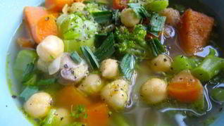 Рецепт Овощного супа с нутом