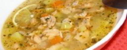 Шаг 6: овощного супа с семгой