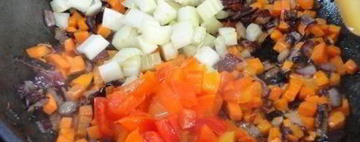 Шаг 4: овощного супа с сырными шариками