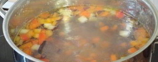 Шаг 5: овощного супа с сырными шариками