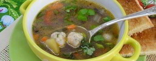 Шаг 7: овощного супа с сырными шариками