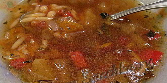 Рецепт супа минестроне овощной