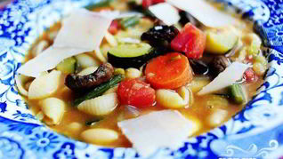 Рецепт Супа минестроне с пастой