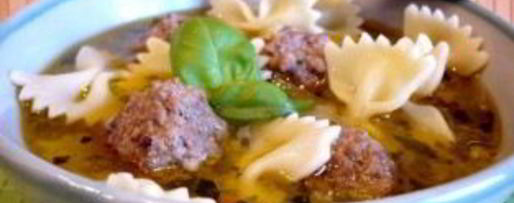 Шаг 3: супа с фрикадельками и овощами