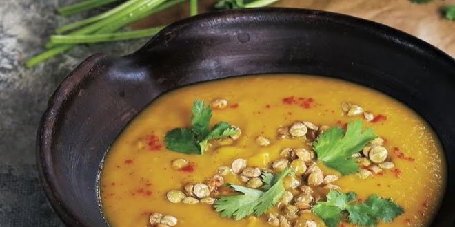 Рецепт чечевичной похлебки на бараньем бульоне