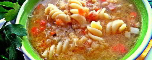 Шаг 6: чечевичной похлебки с фузилли