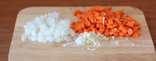 Шаг 2: чечевичной похлебки с курицей