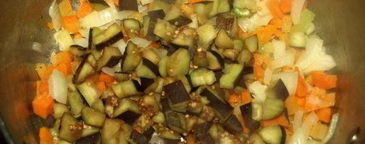 Шаг 4: чечевичной похлебки с овощами и пепперони