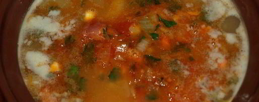 Шаг 3: чечевичной похлебки с сальчичоном