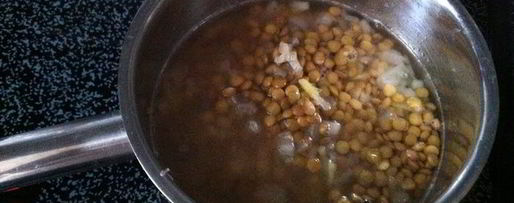 Шаг 4: чечевичной постной похлебки