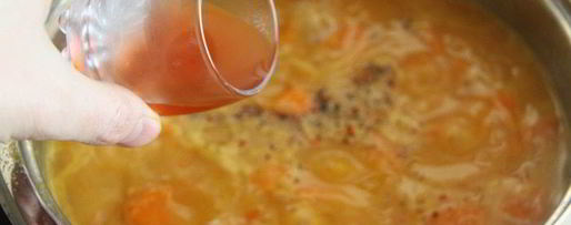 Шаг 12: чечевично-тыквенной похлебка