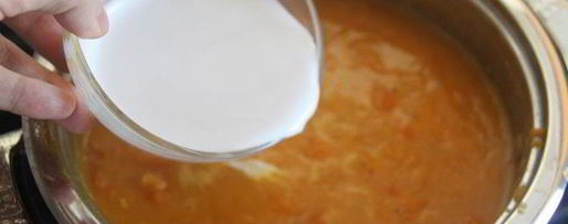 Шаг 14: чечевично-тыквенной похлебка