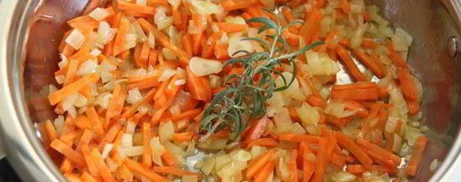 Шаг 4: чечевично-тыквенной похлебка