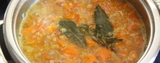 Шаг 8: чечевично-тыквенной похлебка