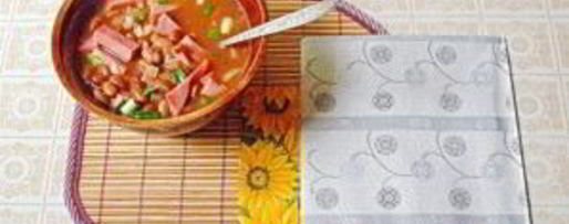 Шаг 4: деревенской похлебки из фасоли с ветчиной